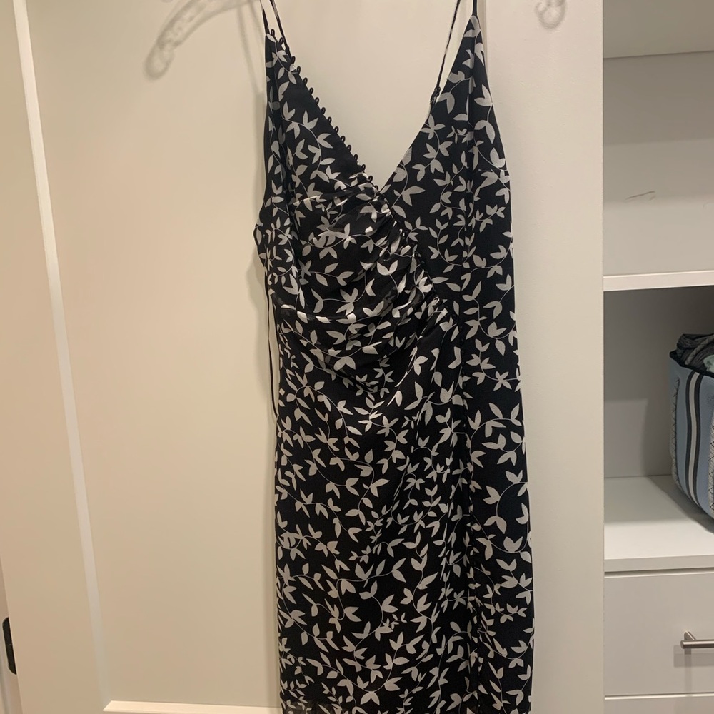 Black cocktail dress